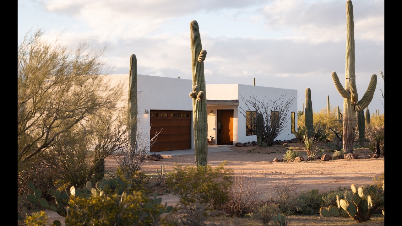 Desert Modern on 8 acres - Listed by Desert House