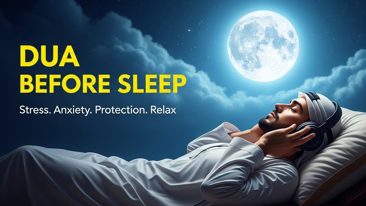 Dua Before Sleep | The Ultimate Dua for a Peaceful Night's Sleep & Safety | Habibullah TV