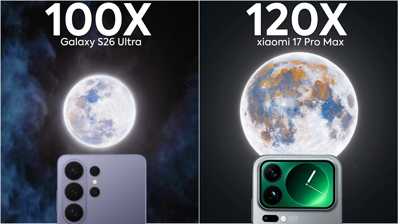 Samsung Galaxy S26 Ultta vs Xiaomi 17 Pro Max Live Zoom Test Comparison