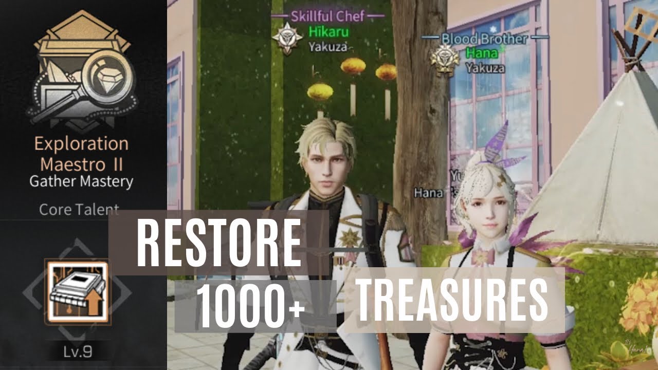 Restore 1000+ Treasure | Profession Certificate POV: Treasure Tracker