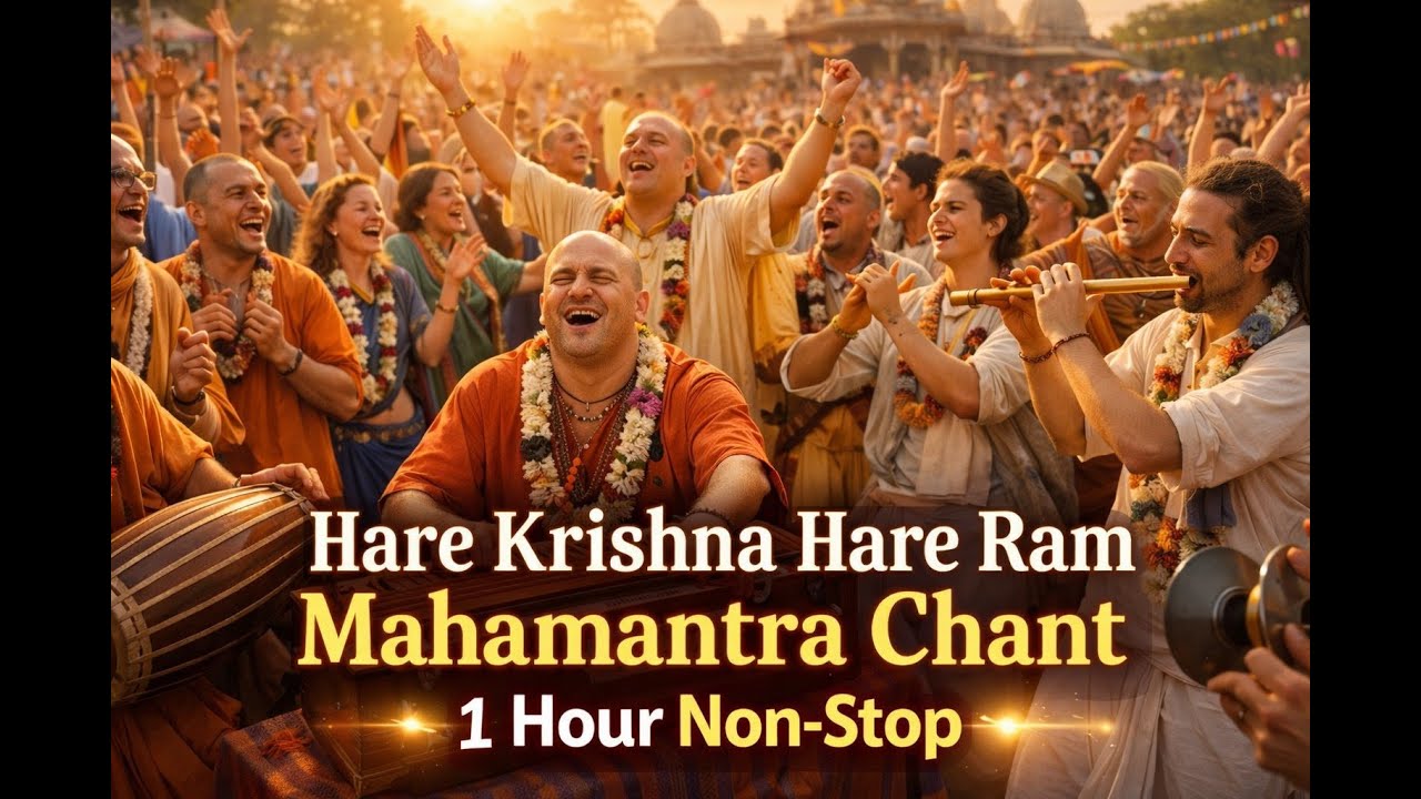 Hara Krishna Hare Ram Mahamantra 1 Hour Non Stop Chant