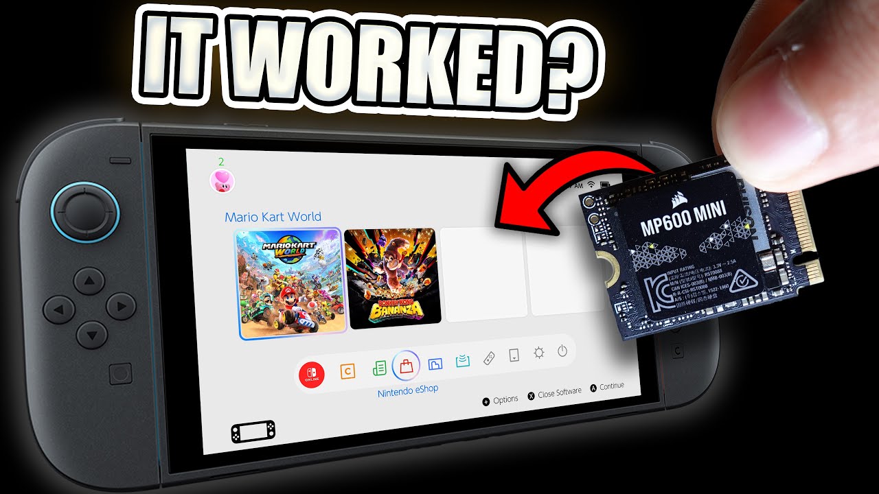 Let’s Run an SSD on the Switch 2