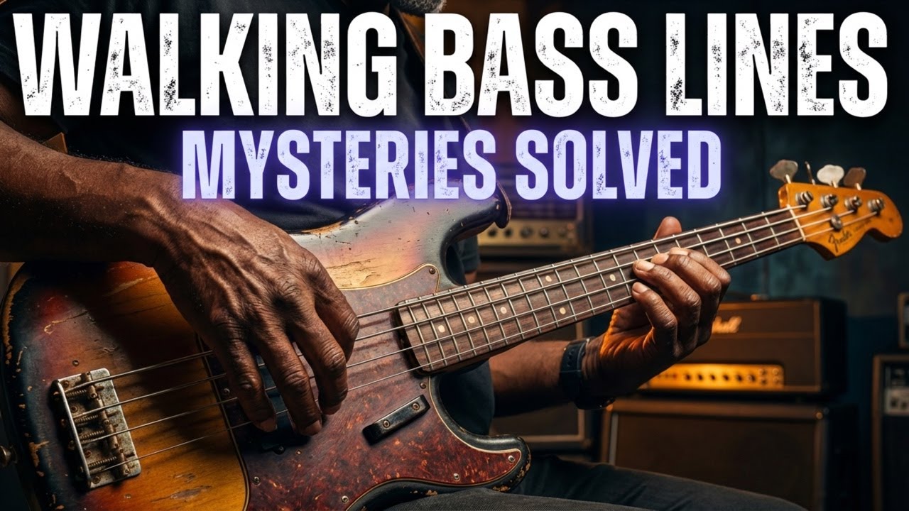 Learn How to Play Walking Bass Lines (WITH A SYSTEM)