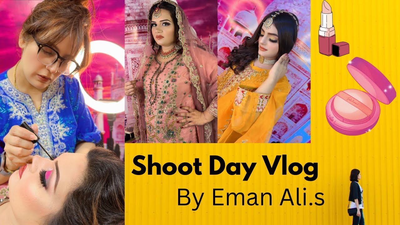 Shoot Day || makeup by Eman Ali.s || Models Reveal || 29May2025