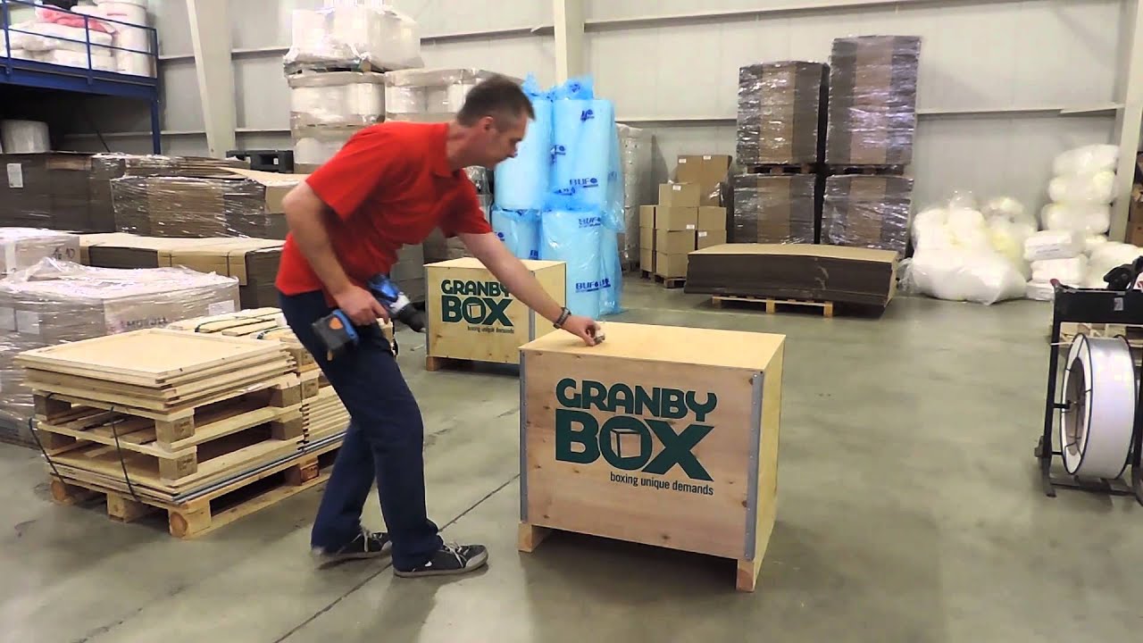 Dřevěná bedna GRANBY BOX - návod