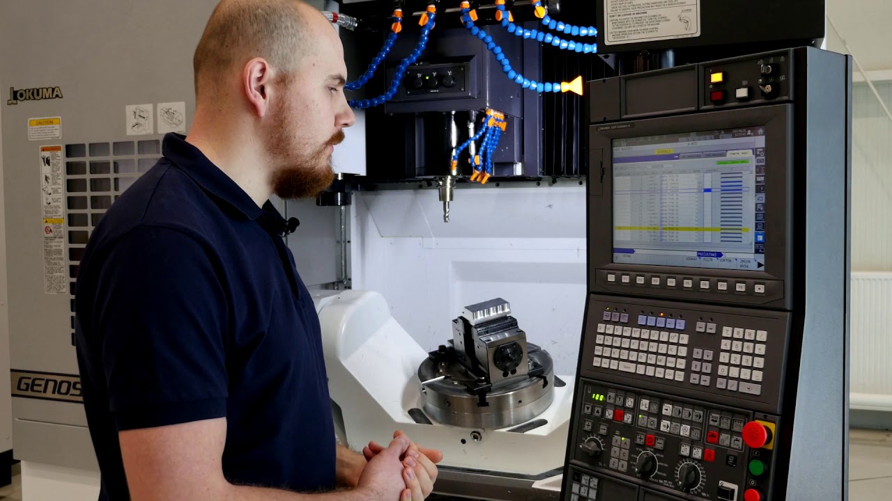 OKUMA GENOS M460V-5AX Tool Life Management | HTM