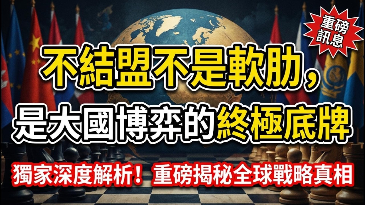 不结盟不是软肋，是大国博弈的终极底牌