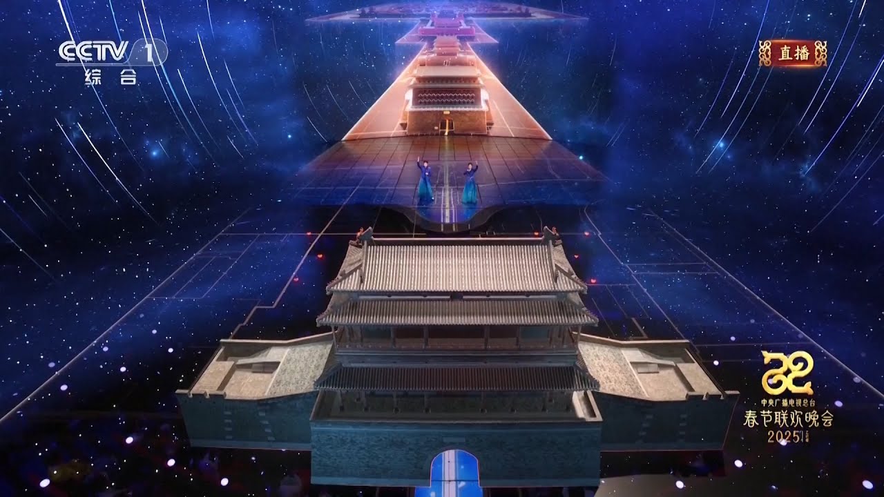 《2025年春节联欢晚会》中国传统建筑创演秀《栋梁》  China Spring Festival Gala -Traditional Architecture