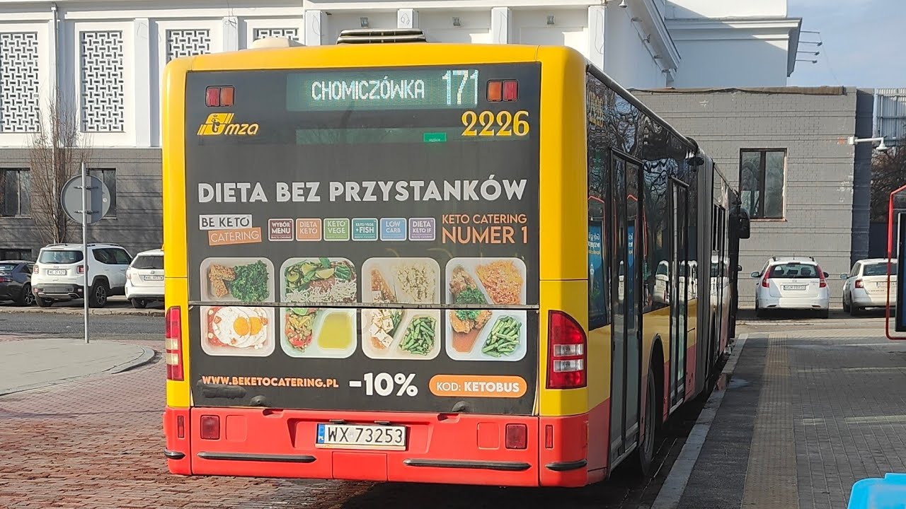 Linia 171 - Mercedes Conecto G #2226 ( MZA Warszawa )