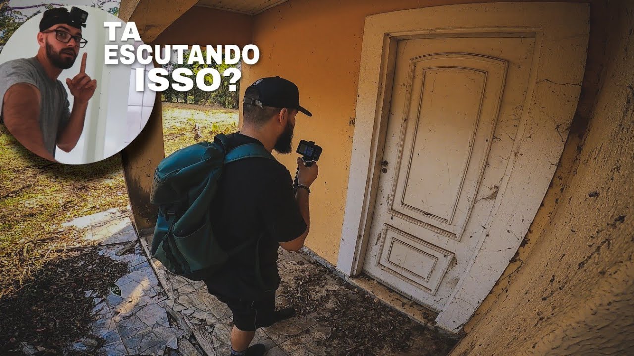 ACONTECEU ALGO ESTRANHO DENTRO DA CASA ABANDONADA DO CASEIRO *Em busca da mansão abandonada*