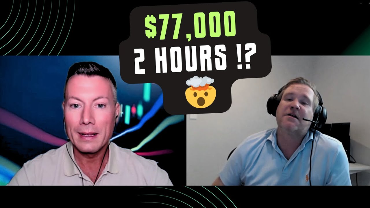 I Made $77,000 in 2 Hours Trading GOLD!