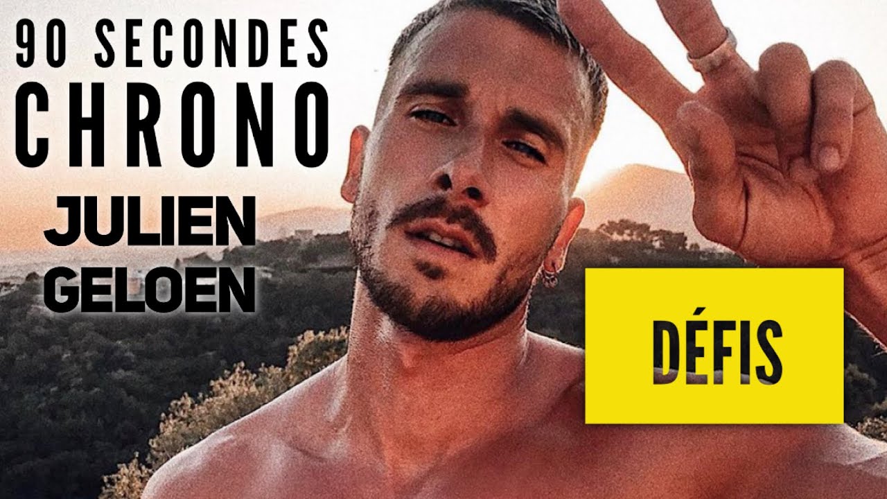 ⏰Julien Geloen 90'' SEC CHRONO 😂By Avec Ta star