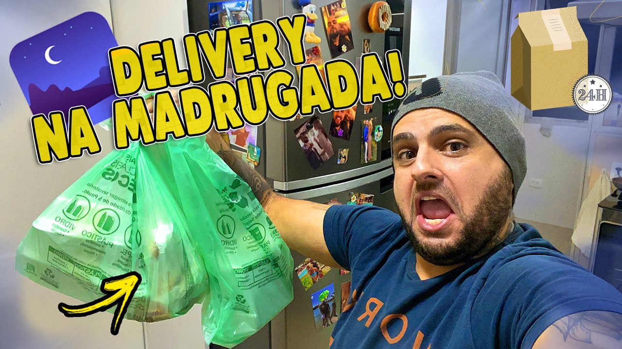 PEDI MUITA COISA DE MADRUGADA NA PADARIA 24H  | #ProvandoDelivery