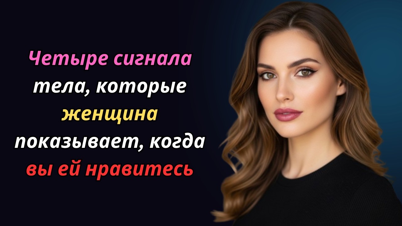 4 сигнала тела, которые женщина показывает только тогда, когда вы ей действительно нравитесь!