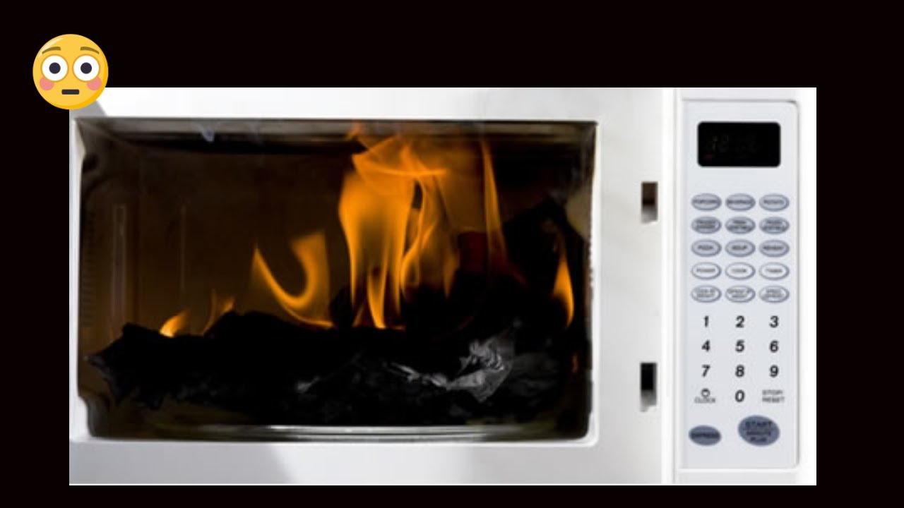 Deixo meu Alerta para Vocês Meu Micro-ondas Pegou Fogo - Poderia ter Queimado Minha Casa😳