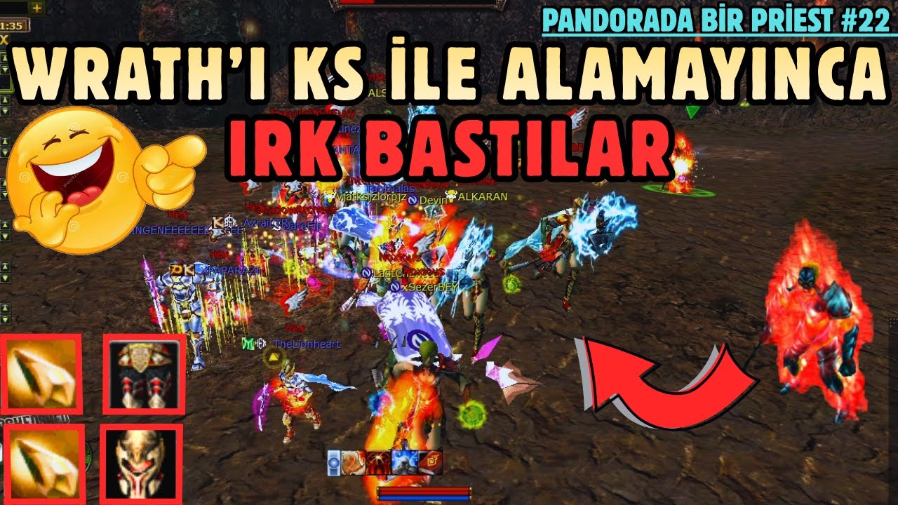 PANDORANIN ÇILGIN BP LERİ FARMA DOYMUYOR🤑-BİFROST WRATH FARMI SAVAŞI ⚔- Knight Online Pandora BP #22