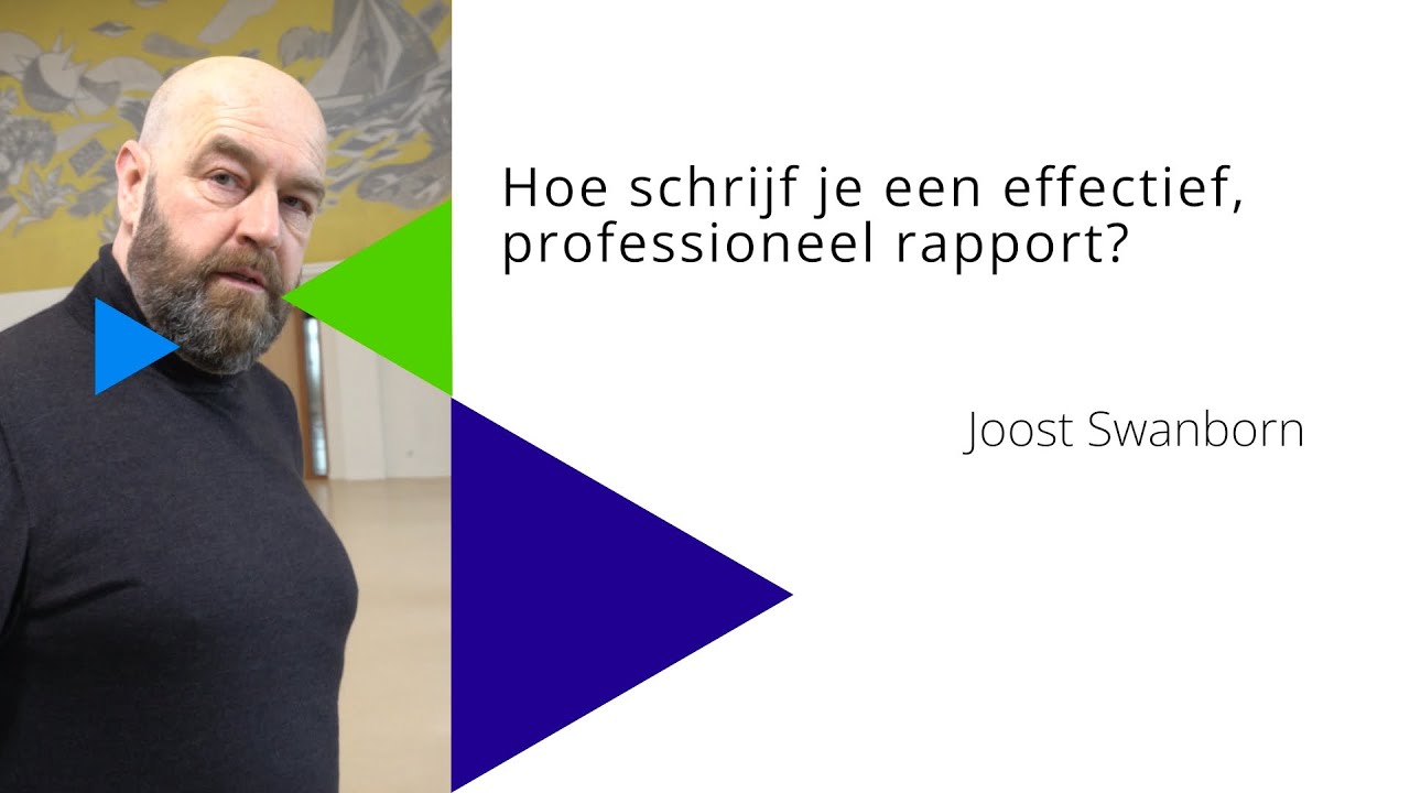 Hoe schrijf je een effectief, professioneel rapport?