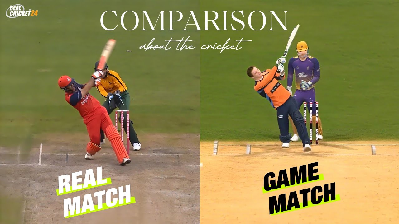 RC24 Shot Comparison Part 5  | 10+ shot | realcricket24 