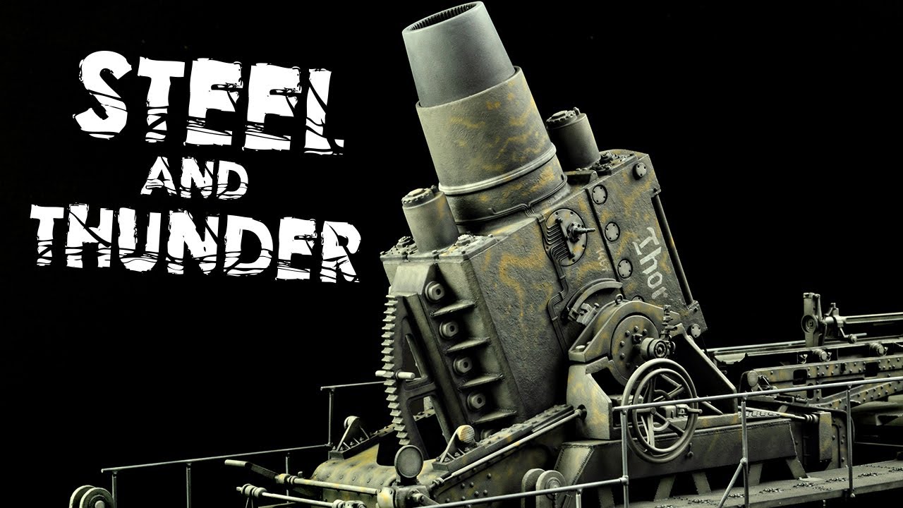 Let's Paint THOR! Morser Karl Gerät 040 (Trumpeter 1/35)