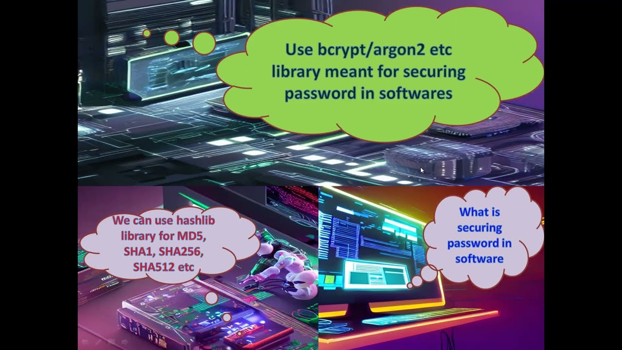 Hashing password in Production ready python application with Argon2 library