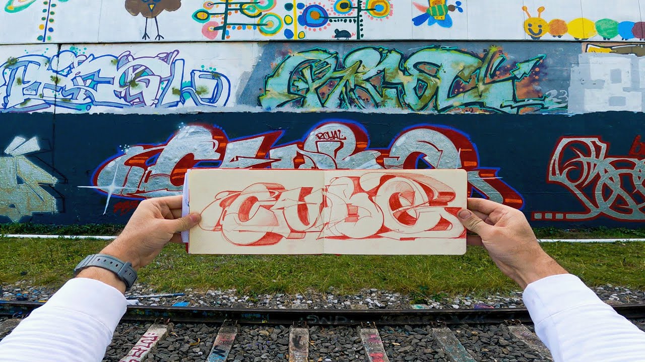 Graffiti - Cube Cuba | The BIG Throw Up | 4k | 2025