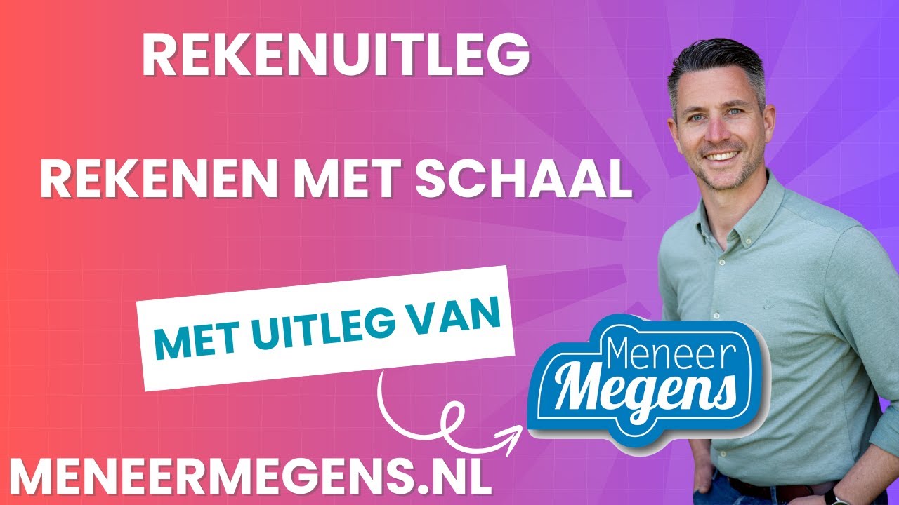 MeneerMegens: Rekenuitleg over rekenen met schaal.