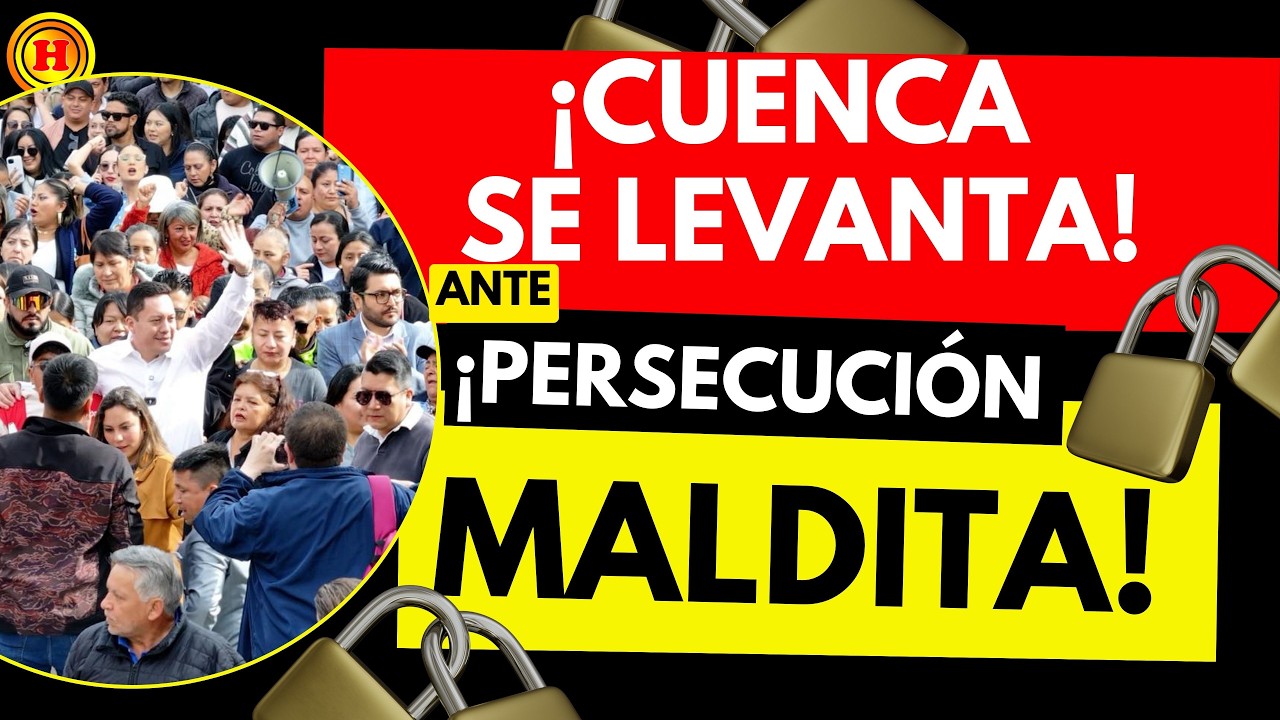 ¡CUENCA SE LEVANTA! El pueblo protege a Zamora mientras la Fiscalía asalta su hogar.