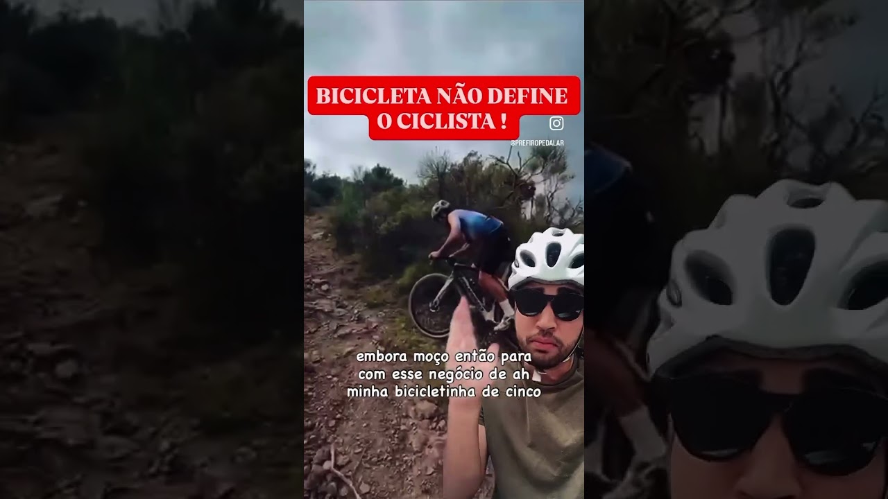 Bike não define ciclista ! 🦵🚵‍♀️ 