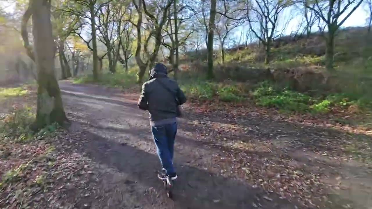 Ride to The Viewpoint on Haughmond Hill Shrewsbury 