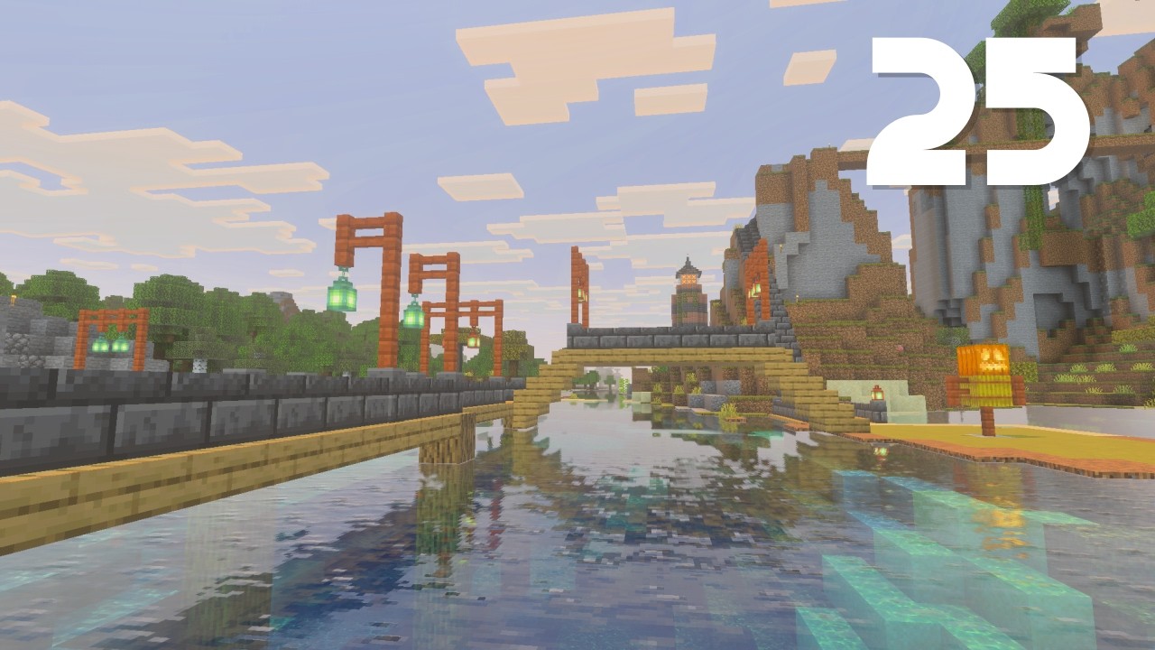 Bridge & Dock Builds | Minecraft Forever World | Ep. 25