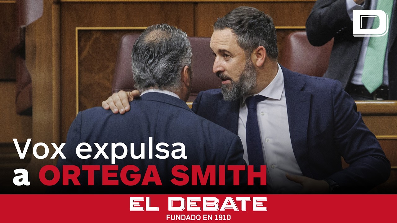 Se agrava la crisis en Vox con la expulsión de Ortega Smith y el expediente a José Ángel Antelo