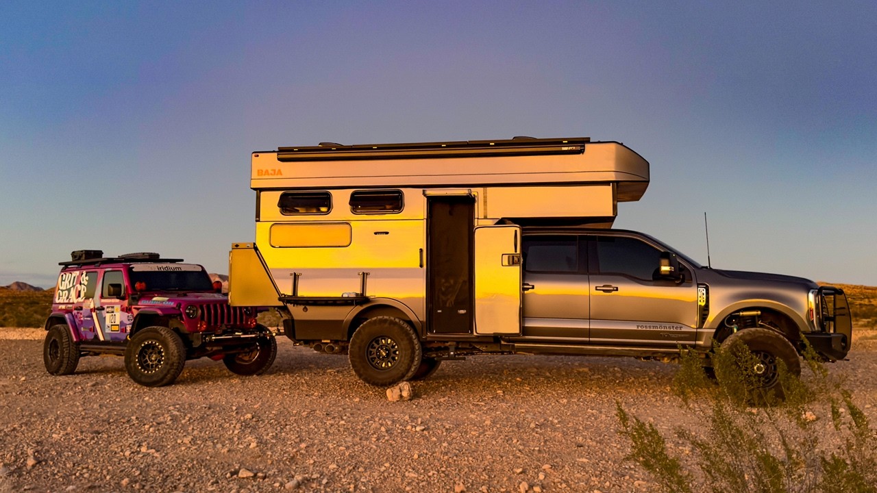 Full Size Truck Camping in Valley of Fire and Eastern Sierras