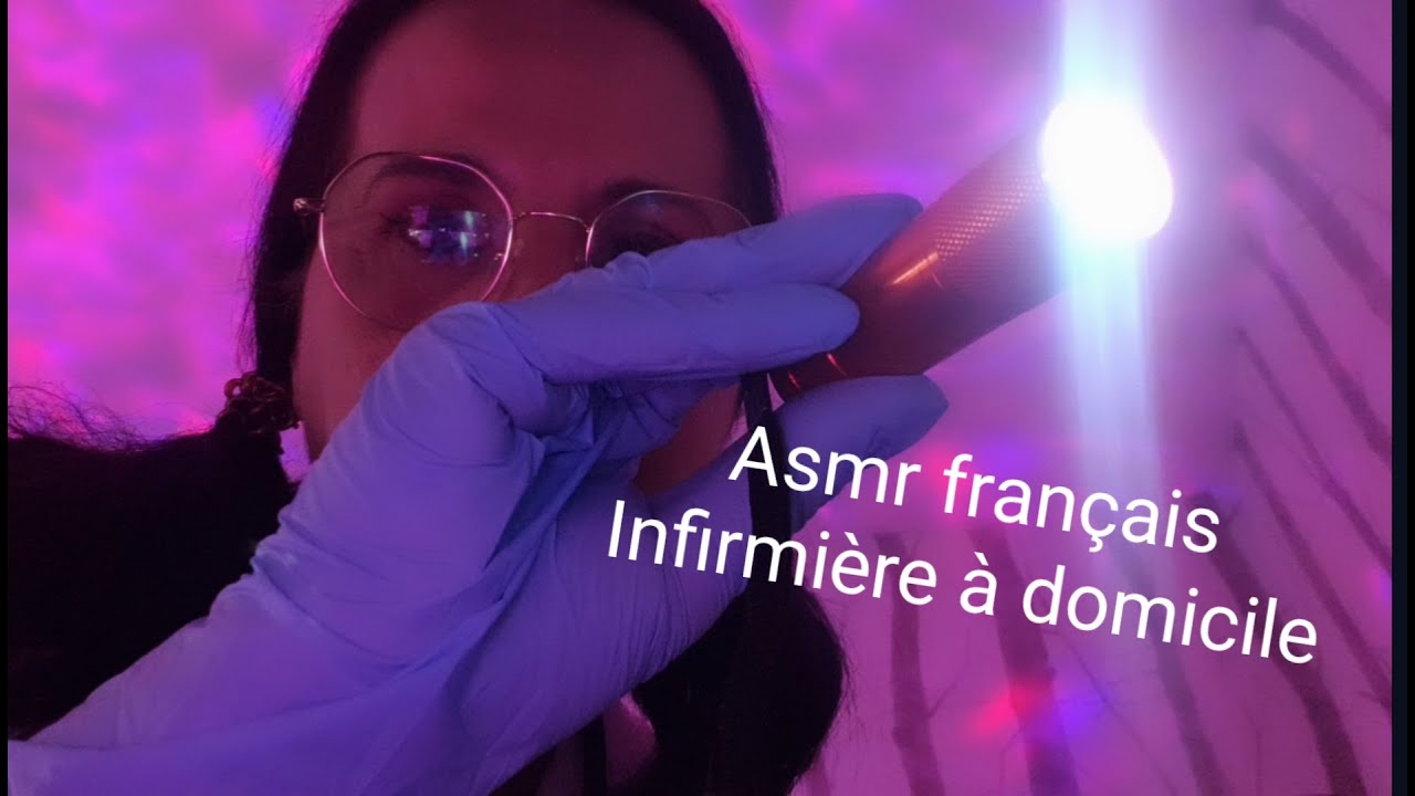 #Asmr #Français #Rôleplay #infirmière à domicile!