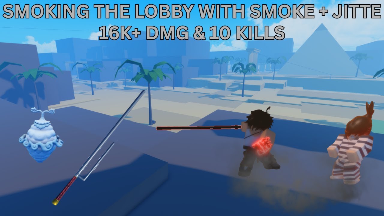 [GPO BR] USING SMOKE AND JITTE TO BECOME SMOKER