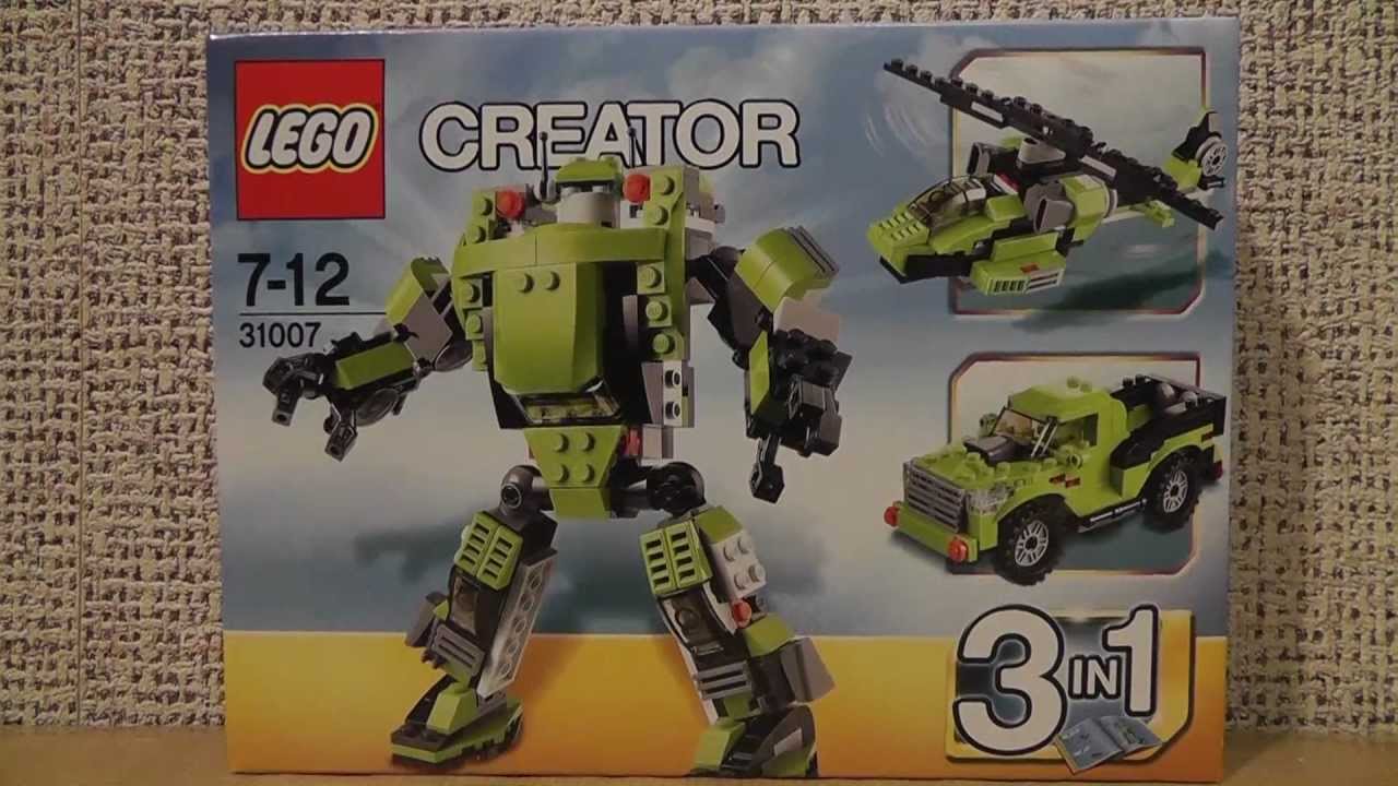 LEGO CREATOR 31007 SUPER ROBOT