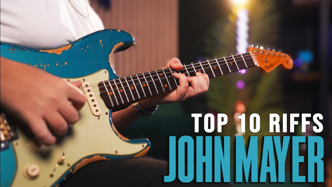 10 лучших риффов: JOHN MAYER