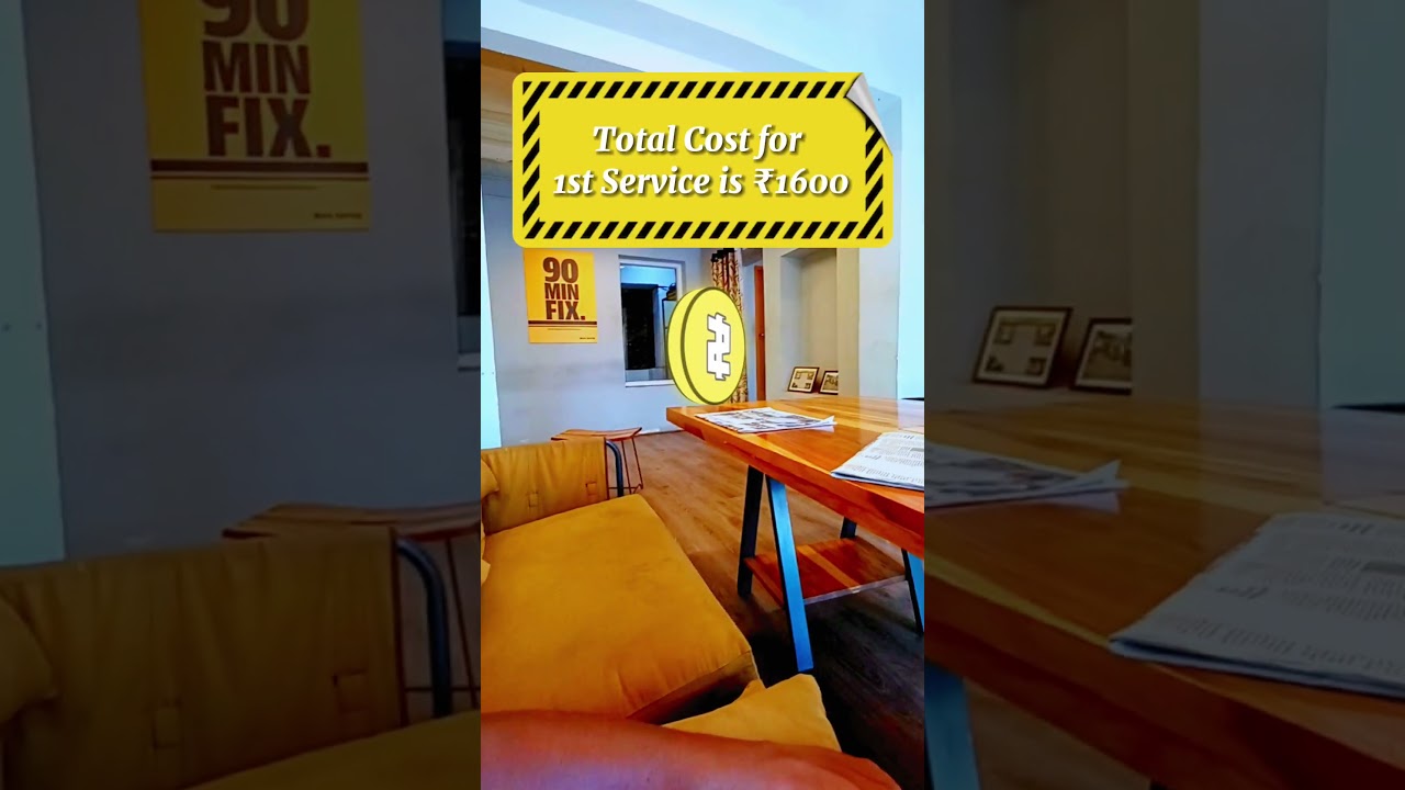 ✅️ 1st Service Done 