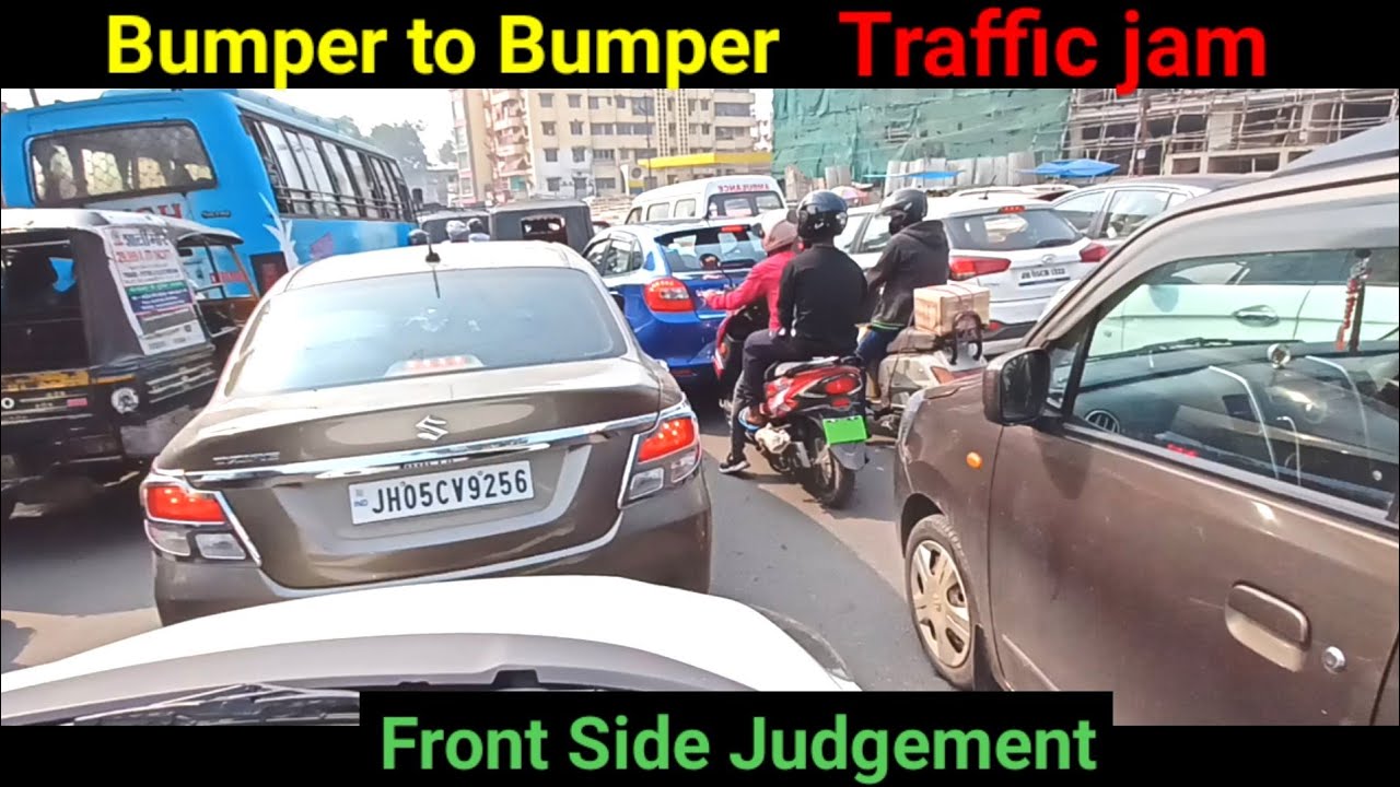 Bumper to Bumper Traffic Driving ||  ट्रैफिक में गाड़ी कैसे चलाये || Karunesh Kaushal