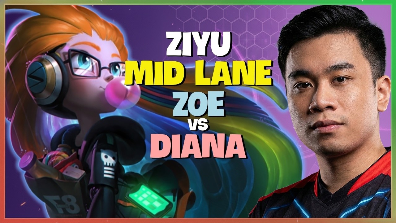 How the Rank 1 Zoe Master Ziyu Manipulates Teamfights With Flawless Timing Engsub