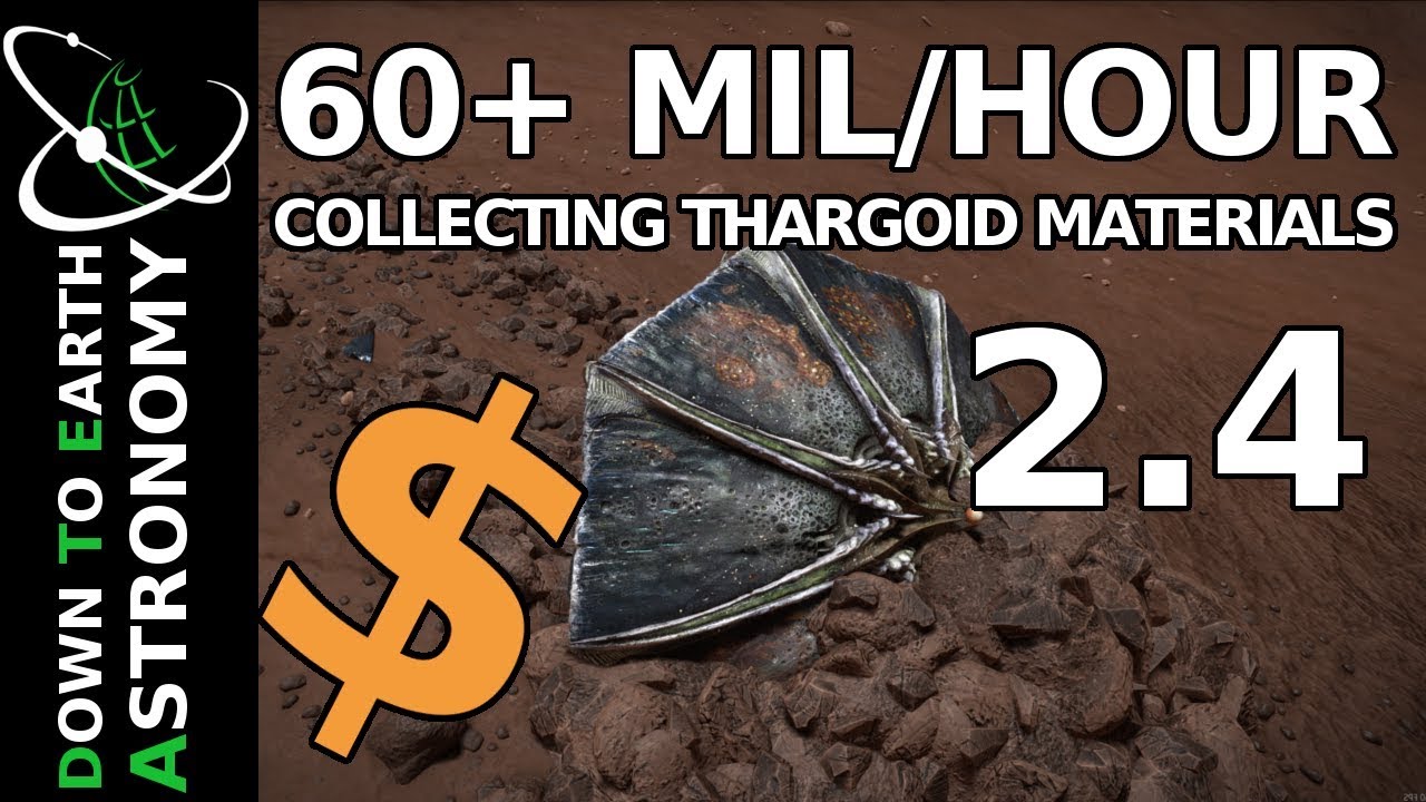 60+ MIL/HOUR - THARGOID MATERIAL COLLECTION