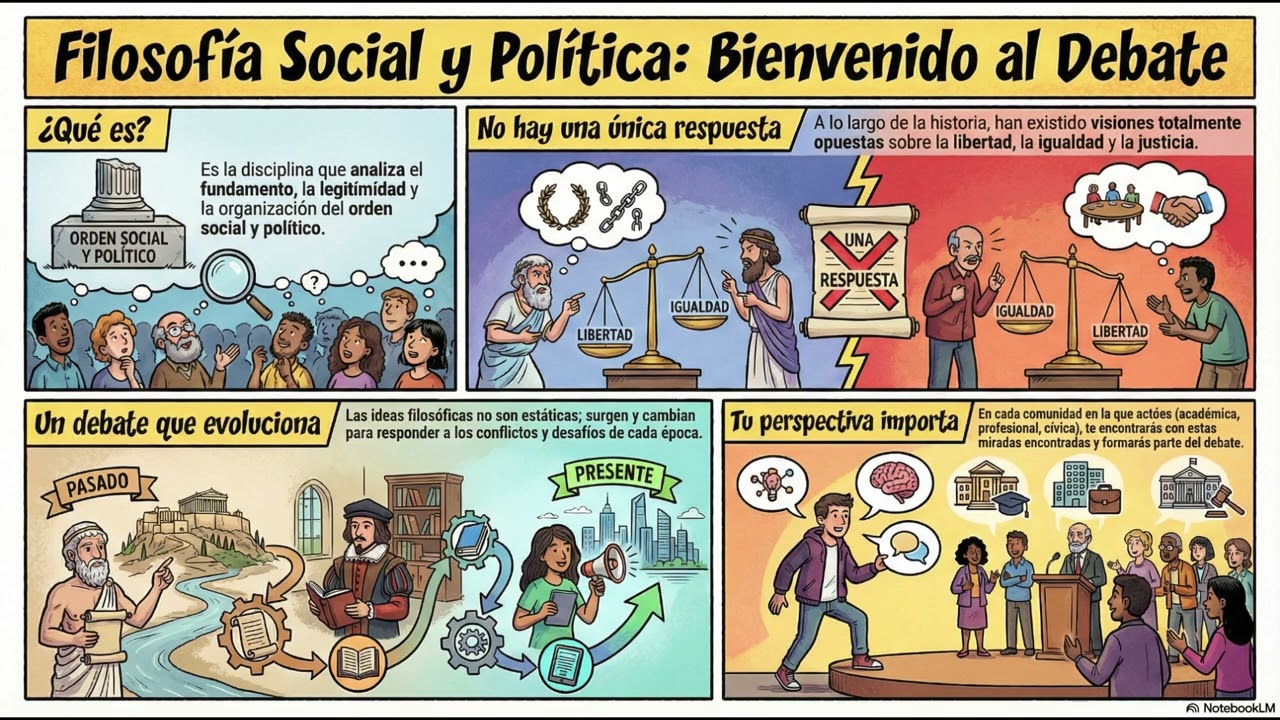⚖️Filosofía social y política: Convivir y no matarnos. Filosofía desarrollo profesional - Podcast.