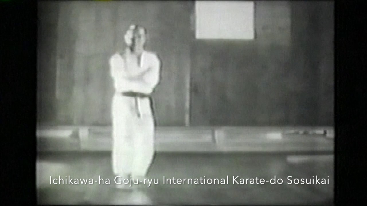 Izumigawa Kanki Sensei Performing Seinchin Kata.