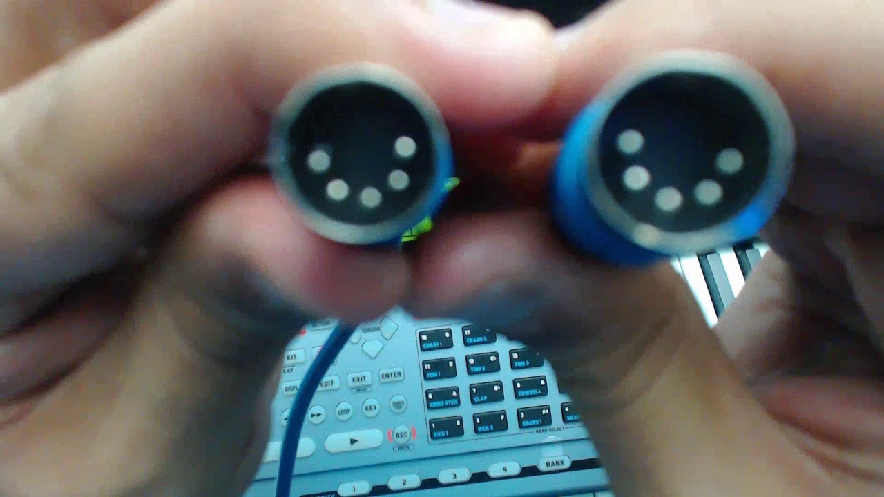 conectando bateria electronica TD11 vdrums a la DR880