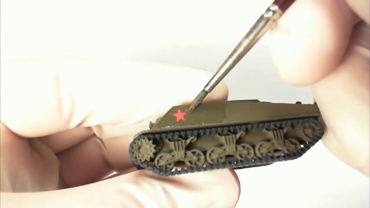 Painting the Soviet M4 76mm Sherman (SBX15) from Battlefront Miniatures