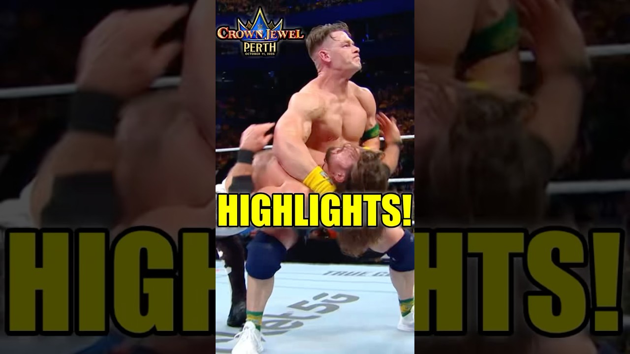 WWE Crown Jewel 2025: полное шоу, основные моменты и результаты!🔥