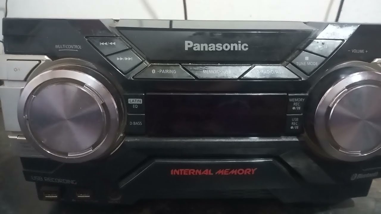 som panasonic não esta conectando no bluetooth