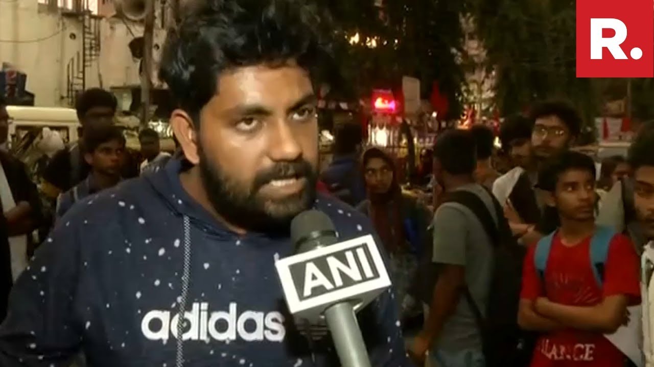 Jadavpur University Students Protest Against CAB, Burn Copies Of Bill