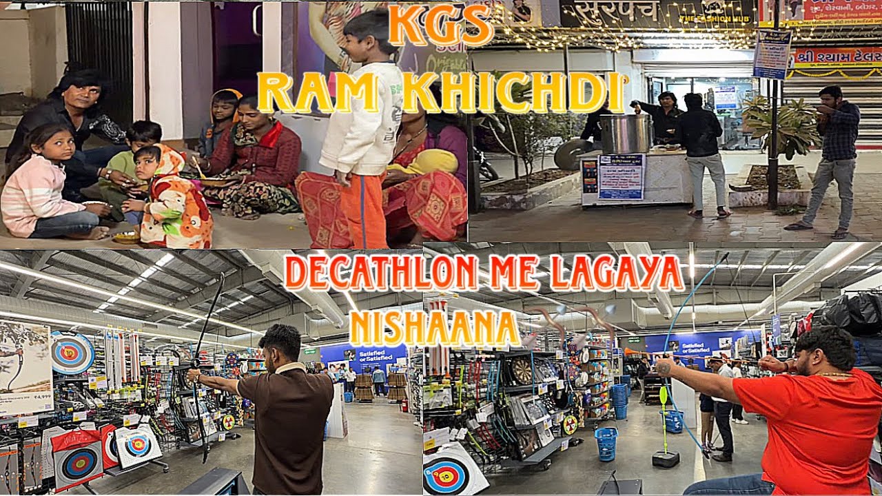 Visiting Decathlon | Rakeshbhai  Aaj laye Veg Pulav | #dhruvthakorvlogs #dhruvthakor