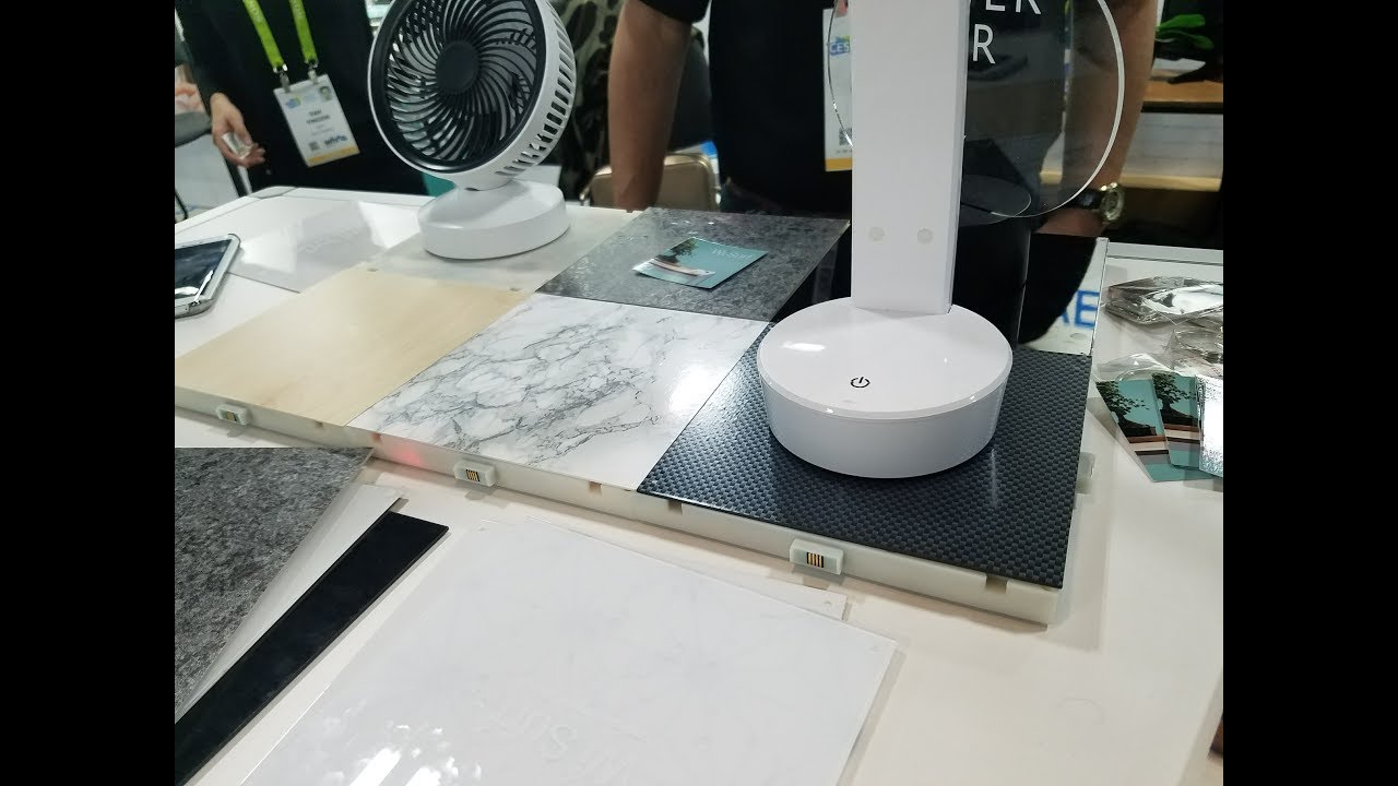 Customize your wireless charging station with Wi Surf