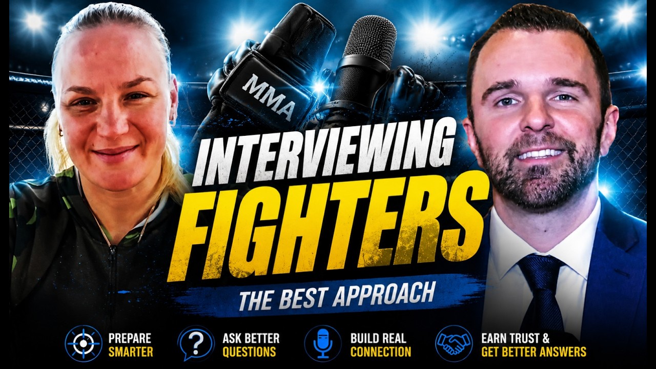 Best way to Interview MMA fighters in 2025